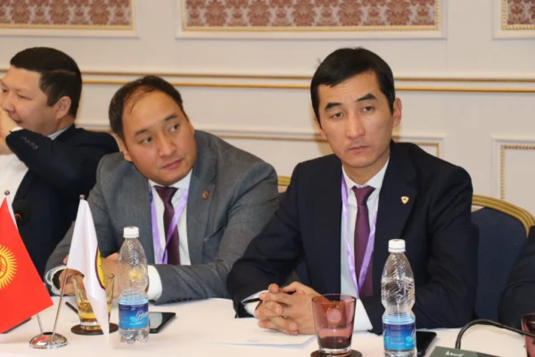 Круглый стол на тему Внедрение дифференцированной системы взносов на основе оценки рисков г. Бишкек декабрь 2023 г 1 1024x683